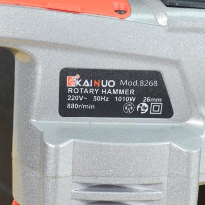 MÁY KHOAN BÚA 2 CHẾ ĐỘ (KHOAN+ ĐỤC) KAINUO 8268 1010W- CHÍNH HÃNG