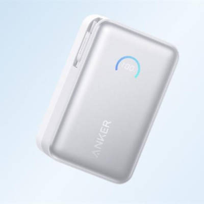 Pin sạc dự phòng Anker Nano 10000mAh 45w 1C1A tích hợp cáp USB-C A1638 - GiaPhucStore | Hàng Chính Hãng