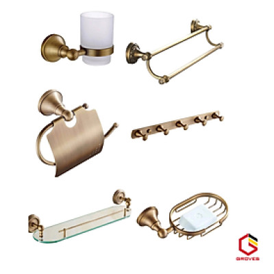 Phụ kiện phòng tắm 6 món tân cổ điển GPK10A