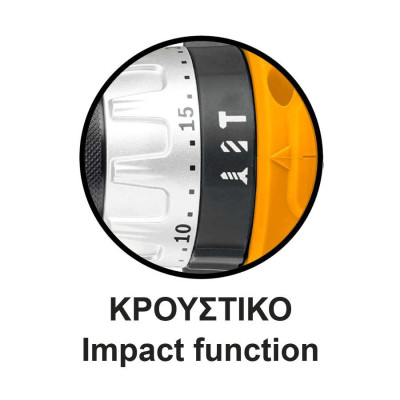 MÁY KHOAN BÚA (KHÔNG CHỔI THAN) DÙNG PIN 20V (2.0- 13MM) INGCO CIDLI20608- HÀNG CHÍNH HÃNG