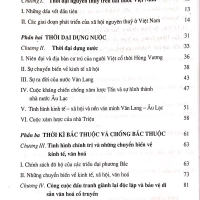 Đại cương lịch sử Việt Nam tập 1 