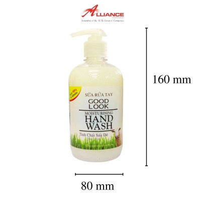 Sữa Rửa Tay Tinh Chất Sữa Dê Good Look (500ml)