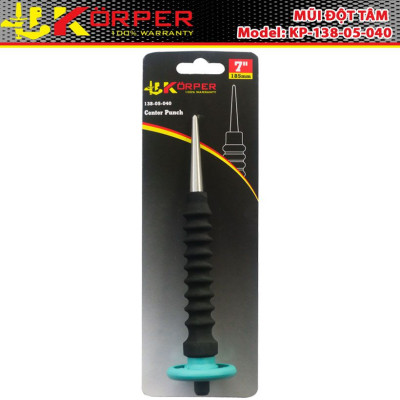 MŨI ĐỤC TÂM KORPER KP-138-05-040