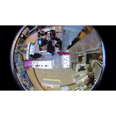 Camera IP HIKVISION Fisheye 5.0 Megapixel DS-2CD2955G0-ISU, Tích hợp micro thu âm  8m quan sát ngày & đêm ,.-Hàng chính hãng