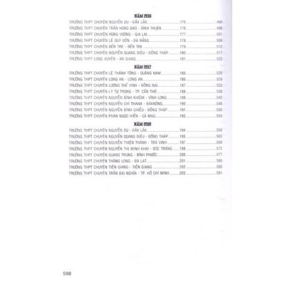Sách - Tuyển tập 25 năm đề thi Olympic 30 tháng 4 Toán học 11 (1998 - 2019)