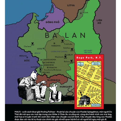 Sách - MAUS - Chuyện một kẻ sống sót (Art Spiegelman) (Nhã Nam Official)