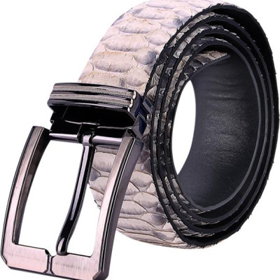 Thắt Lưng Nam Da Trăn VIP Bản Lớn Đầu Kim Huy Hoàng HT4336 - Da Nguyên Thủy