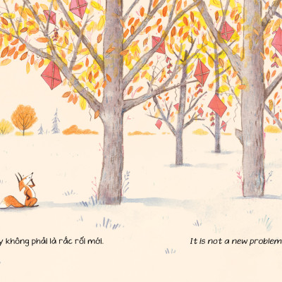 Sách Thiếu Nhi Song Ngữ | Cáo Gặp Rắc Rối - Fox Has A Problem | Corey R. Tabor | San Hô Books