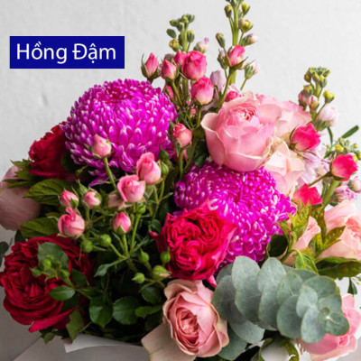 Bột nhuộm hoa tươi màu Hồng Sen nhập khẩu Hiệu Premium Color (1 hủ 10L đến 12L nước màu nhuộm hoa) an toàn và chuyên nghiệp tại shop hoa tươi