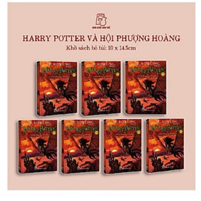 Sách NXB Trẻ - Harry Potter và Hội Phượng Hoàng - Tập 5 (set 7 cuốn) - khổ nhỏ