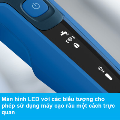 Máy cạo râu khô và ướt, thương hiệu cao cấp Philips Hà Lan S5466/03 Serial 5000 - HÀNG CHÍNH HÃNG