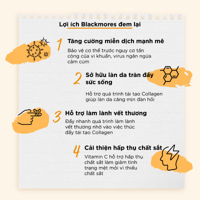 Combo Vitamin Tổng Hợp Cho Bà Bầu và Mẹ Cho Con Bú Blackmores Pregnancy & Breast-Feeding Gold Lọ 60 Viên và Viên Uống Bổ Sung Vitamin C Blackmores Bio C 1000mg Lọ 31 Viên