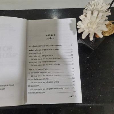 BỘ NÃO SIÊU PHÀM Tác giả:  Deepak Chopra, Rudolph E. Tanzi