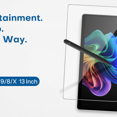 Dán Màn Hình Cường Lực dành cho Surface Pro 12/11/10/9/Pro 8 9H 2.5D Zaki - Hàng Chính Hãng