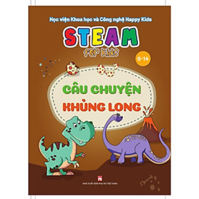 Sách - Steam For Kids - Câu Chuyện Khủng Long (6-14 Tuổi)  - NXB Phụ Nữ