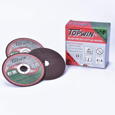 (1 Viên) Đá Cắt Sắt Topwin 125x2x22mm Cắt Sắc Bén, Bền Bỉ, Ít Hao Mòn Và Độ Chính Xác Hoàn Hảo | TOPWIN Official Store