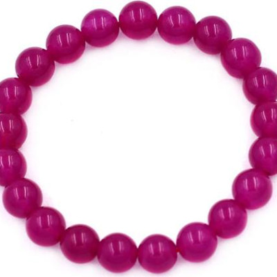 Vòng tay Thạch Anh Huyết Dụ 8 ly 21 hạt - hợp mệnh Hỏa, mệnh Thổ