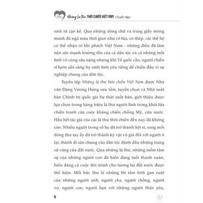 Sách - Những Lá Thư Thời Chiến Việt Nam - SBOOKS