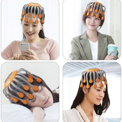 Máy Massage Đầu Bạch Tuột Nikio NK-113 - 20 Chân Rung Mát Xa, Hỗ Trợ Giảm Đau Đầu, Cải Thiện Trí Nhớ, Tích Hợp Hồng Ngoại, Kết Nối Bluetooth Nghe Nhạc Thư Giãn - 5 Chế Độ Mát Xa Tăng Tuần Hoàn Máu, Giảm Stress Giúp Dễ Ngủ