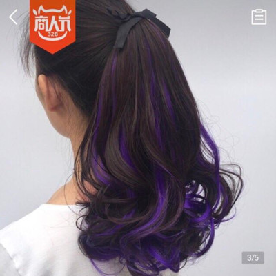 Tóc cột ngắn móc line cao cấp