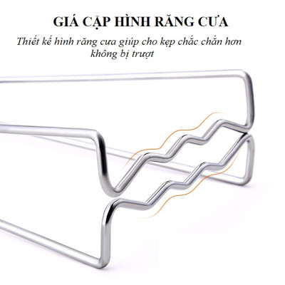 Dụng cụ Inox cao cấp - gắp đồ nóng