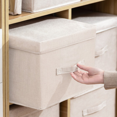 Bộ 2 chiếc hộp vải đựng đồ Thụy Điển 24L, Combo 2 chiếc túi vải đa năng TD1 có chọn màu miDoctor