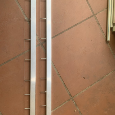 Thước Dây Cán Vữa Dài 1m ,được làm bằng nhôm việt pháp chuẩn - Hai đầu căng dây bằng nhôm đúc khối - Tặng thêm dây đàn