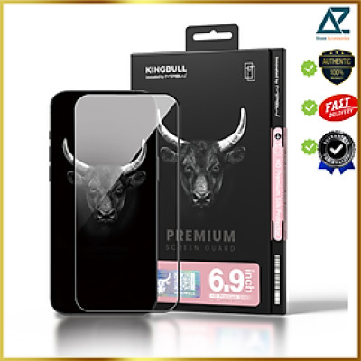 Miếng Dán Cường Lực Mipow Kingbull Premium iPhone 16 / iPhone 16 Plus/ iPhone 16 Pro/ iPhone 16 ProMax Chính hãng Mipow_ Hàng chính hãng