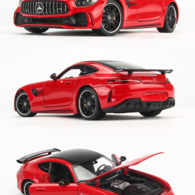 Mô hình xe Mercedes-AMG GTR Yellow 1:24 Welly