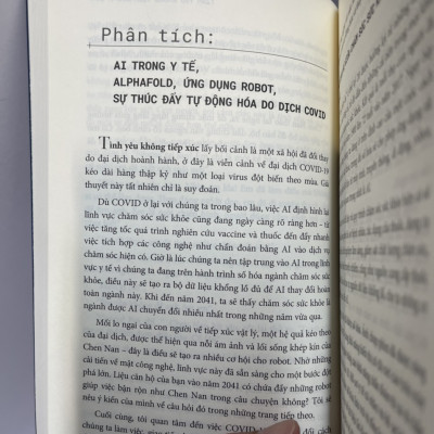 AI 2041 - 10 VIỄN CẢNH CHO TƯƠNG LAI - Chen Qiufan ,Fu Lee - Nhóm dịch 1441 - Saigonbooks - NXB Thế Giới