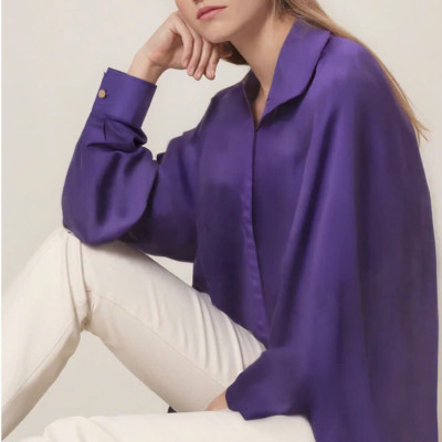 Áo Sơ Mi Oversized Nhã Top240 thời trang thiết kế Hity