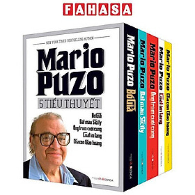Sách - Boxset Tiểu Thuyết Của Mario Puzo (Bộ 5 Cuốn)