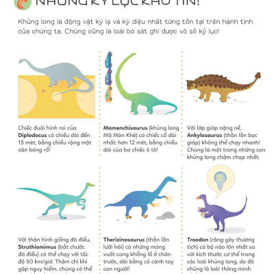 Bách Khoa Thư Tiểu Học Larousse - Khủng Long