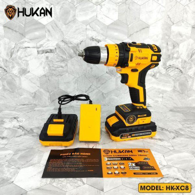 MÁY KHOAN PIN 45NM HK-XC8 HUKAN (2 PIN ) - HÀNG CHÍNH HÃNG