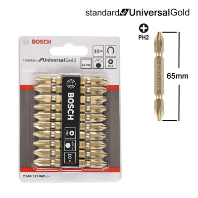 ĐẦU VẶN VÍT NGẮN (PH2-65MM) BOSCH 2608521042 - HÀNG CHÍNH HÃNG