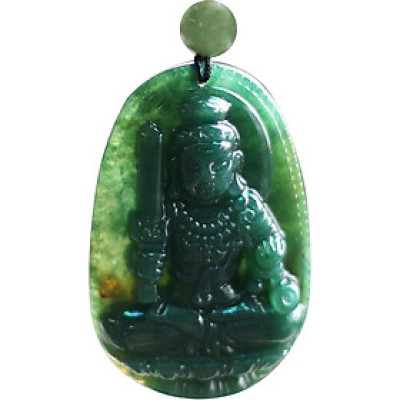 Mặt Dây Chuyền Bất Động Minh Vương Đá Chalcedony Ngọc Quý Gemstones MD19