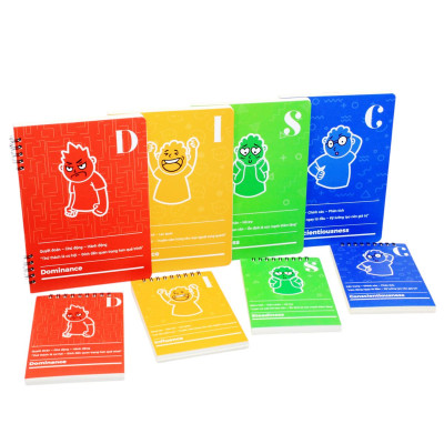 Sổ Lò Xo Note DISC? A5 - Kẻ Ngang - 160 Trang 80gsm - The Sun - S