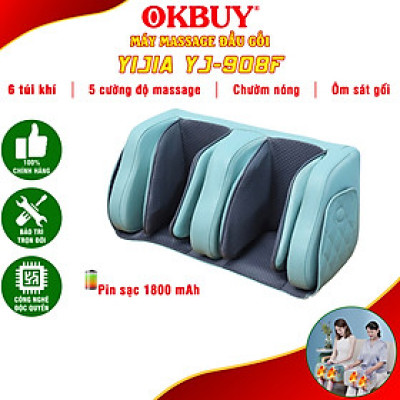 Máy Massage Đầu Gối YIJIA YJ-908F - Nén Ép Túi Khí Kết Hợp Rung Nóng