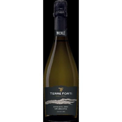 Rượu vang nổ  Terre Forti, Novebolle Sparkling, Extra Dry, Romagna DOC
