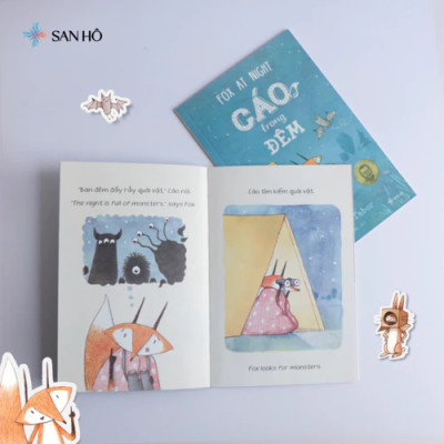 Sách Chú Cáo Tinh Nghịch | Combo 8 Cuốn | Sách Thiếu Nhi Song Ngữ | Corey R. Tabor | Sanhobooks