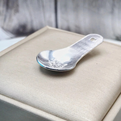 Thìa Bạc Cạo Gió Đánh Gió Đánh Cảm Bạc Nguyên Chất S999 Chữ Phúc BẠC HIỂU MINH XDG12