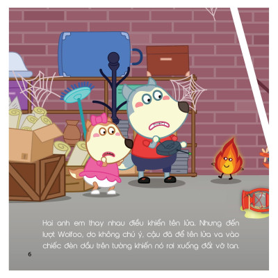 Kỹ Năng Sống - Cùng Wolfoo Rèn Kỹ Năng An Toàn - Khi Xảy Ra Hỏa Hoạn - Bản Quyền