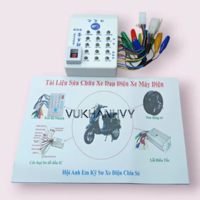 BỘ BÁO TEST ĐỌC LỔI TRÊN XE ĐIỆN XE ĐẠP ĐIỆN + TÀI LIỆU THUẬN TIỆN CHO MỌI NGƯỜI 