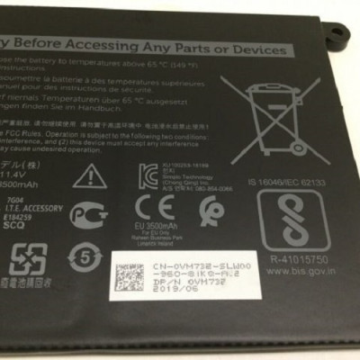 Pin dành cho Laptop Dell Inspiron 5481 5482 Vostro 5481 5581 5490 YRDD6 42WH hàng nhập khẩu