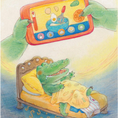 Sách - Thành Phố Vui Vẻ - Các Động Vật Mê Chơi Điện Thoại