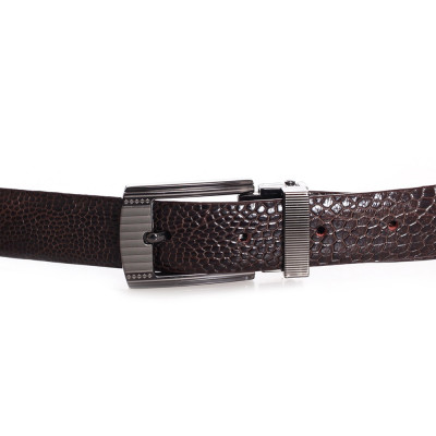 Thắt Lưng Nữ Da Đà Điểu Huy Hoàng HT5402 - Nâu Đất