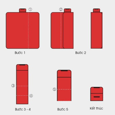 Tấm Trải Du Lịch Cách Nhiệt Chống Thấm Nước Thảm Dã Ngoại Gấp Gọn Nhẹ 150 x 180cm - Du Lịch Đi Biển, Bạt Trải Lót Sàn Picnic Thể Thao Dã Ngoại Cắm Trại Thiết Kế Tiện Lợi Cao Cấp Mang Đi