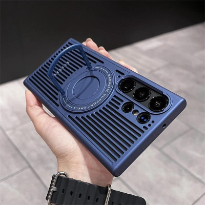 Ốp Lưng Nhựa Cứng Tản Nhiệt Từ Tính Cho Samsung S25 Ultra / S24 Ultra / S23 Ultra / S23+  - BUM STORE GALAXY CASE