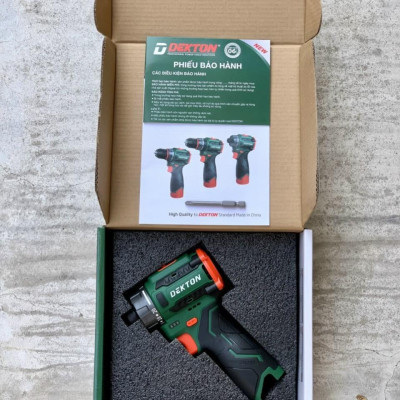 Bộ máy vặn vít dùng pin 16.8V Dekton D16-VT55PRO -HÀNG CHÍNH HÃNG