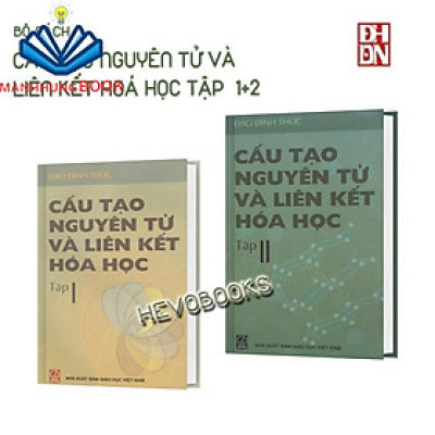Combo Sách Cấu Tạo Nguyên Tử Và Liên Kết Hóa Học (Trọn Bộ 2 Tập)